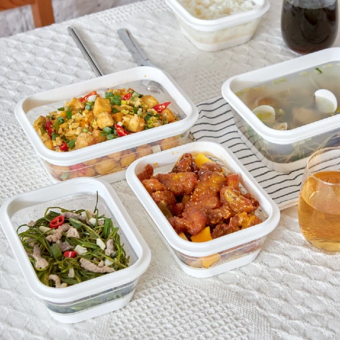caja de almuerzo