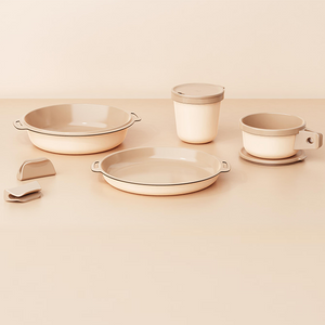 Juego de utensilios de cocina de esmalte multifuncional