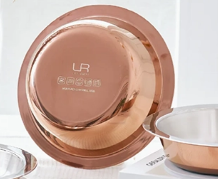 Stainless steel pan Sartén de acero inoxidable