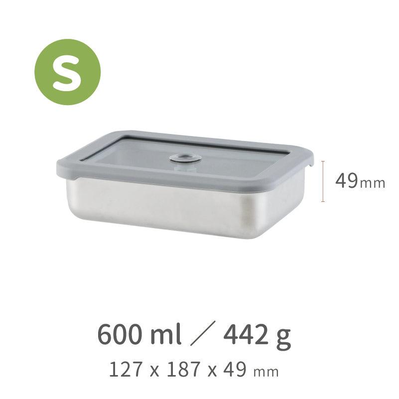 Juego de recipientes al vacío de doble caja